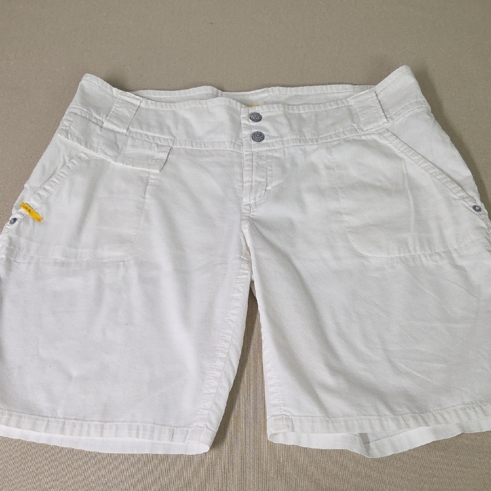 Lole White Cargo Shorts